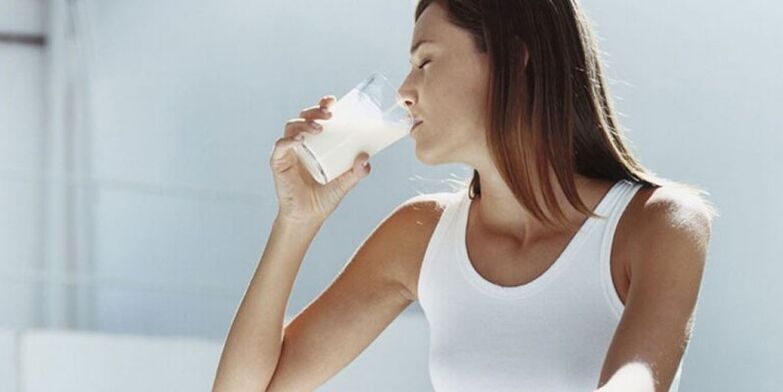 o uso de kefir nunha dieta de escaleira