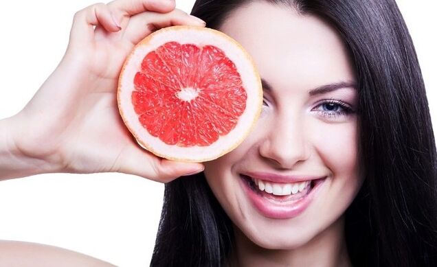 O pomelo é a mellor froita para perder peso