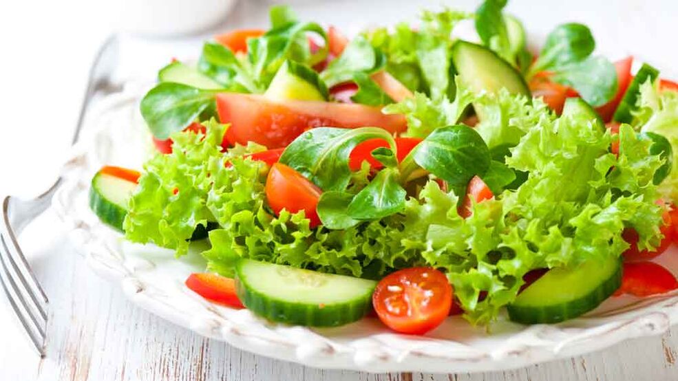 ensaladas de verduras frescas para adelgazar