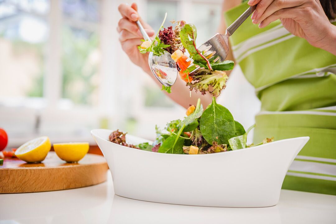 Organizar unha dieta equilibrada contribúe a unha perda de peso competente nunha semana
